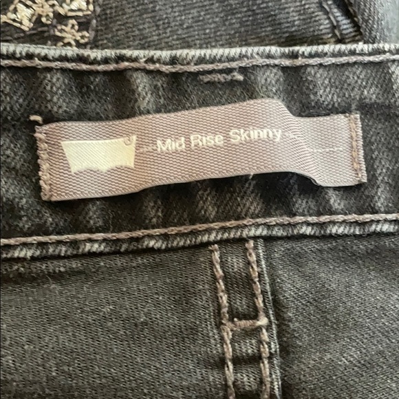 Mid-rise Black Denim Jeans Levi’s - Picture 5 of 9